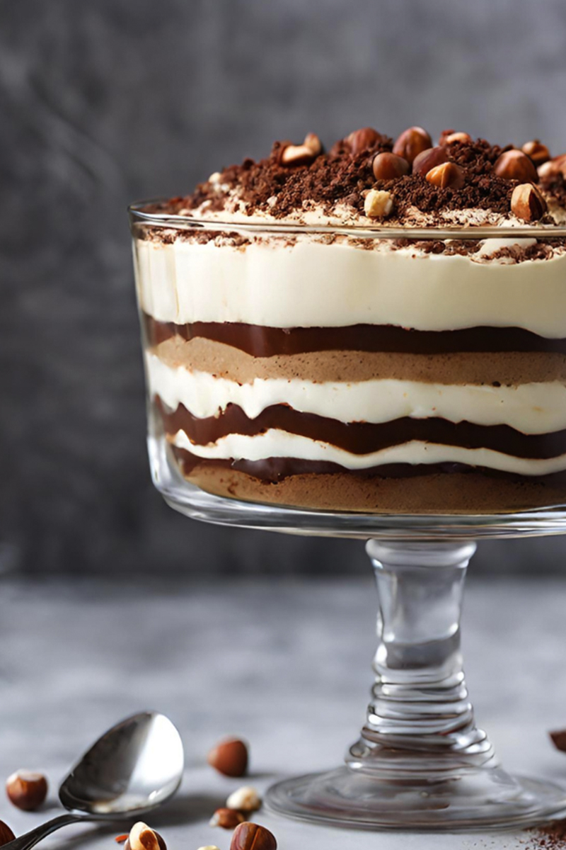 Heilala Tiramisu with nut praline