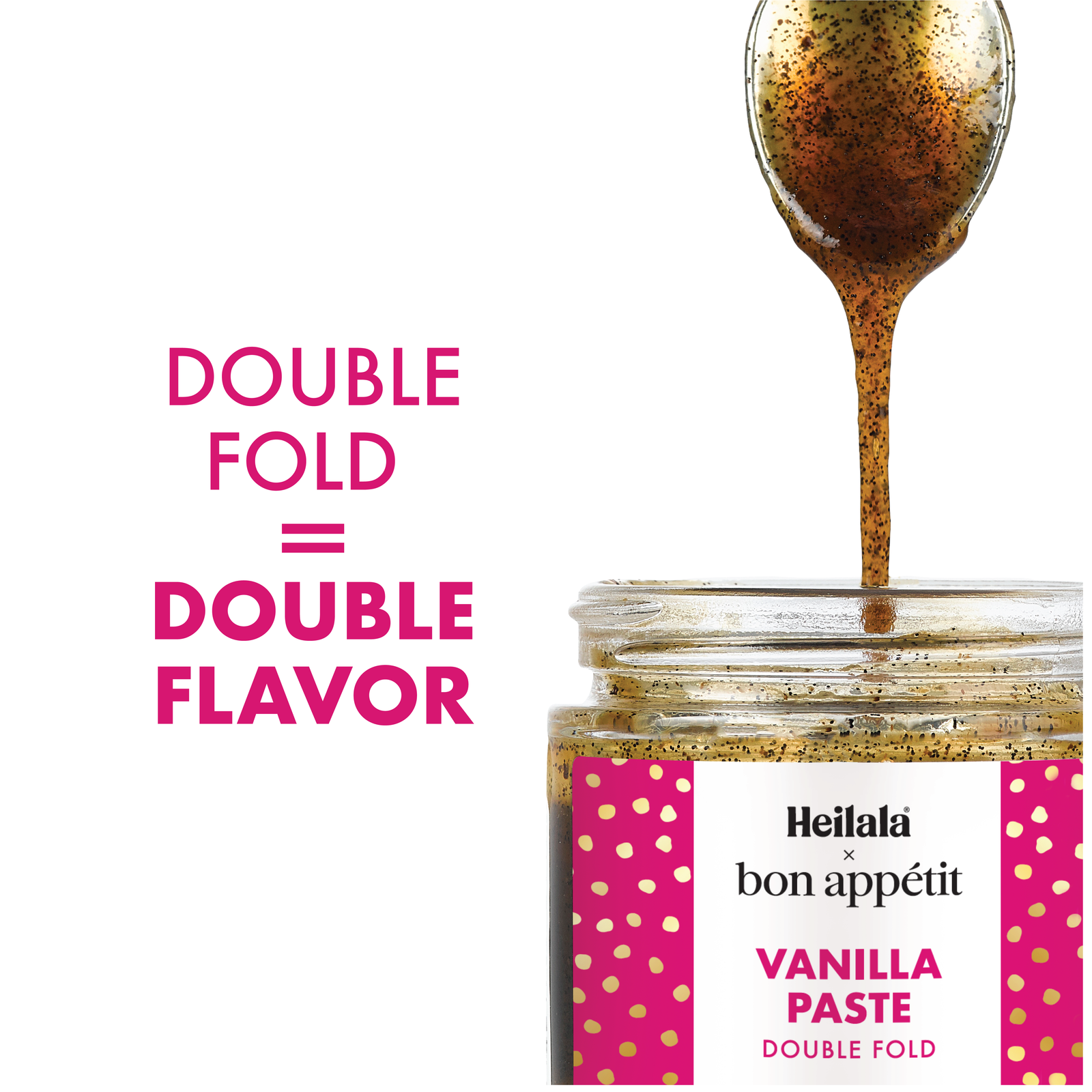 Heilala x Bon Appétit Vanilla Paste - 2.29 fl oz (Double Fold)