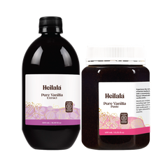 Extract 16.9 fl oz and Paste 13.52 fl oz (bundle) - Heilala Vanilla US Extract 16.9 fl oz and Paste 13.52 fl oz (bundle) - Heilala Vanilla US