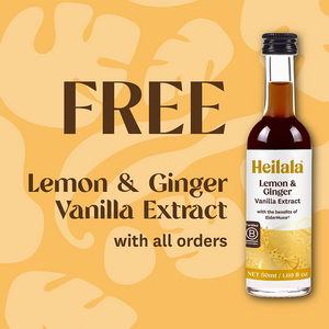 Lemon and Ginger Vanilla Extract - 1.69 fl oz